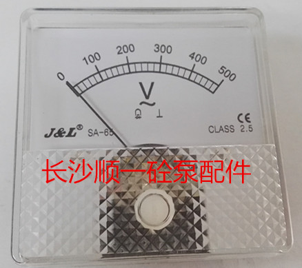 Concrete Pump Accessories Electric Towed Pump Voltmeter SA-65 500V-Taobao