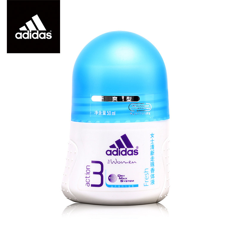 【天猫超市】阿迪达斯 女士清新走珠香体液 50ml