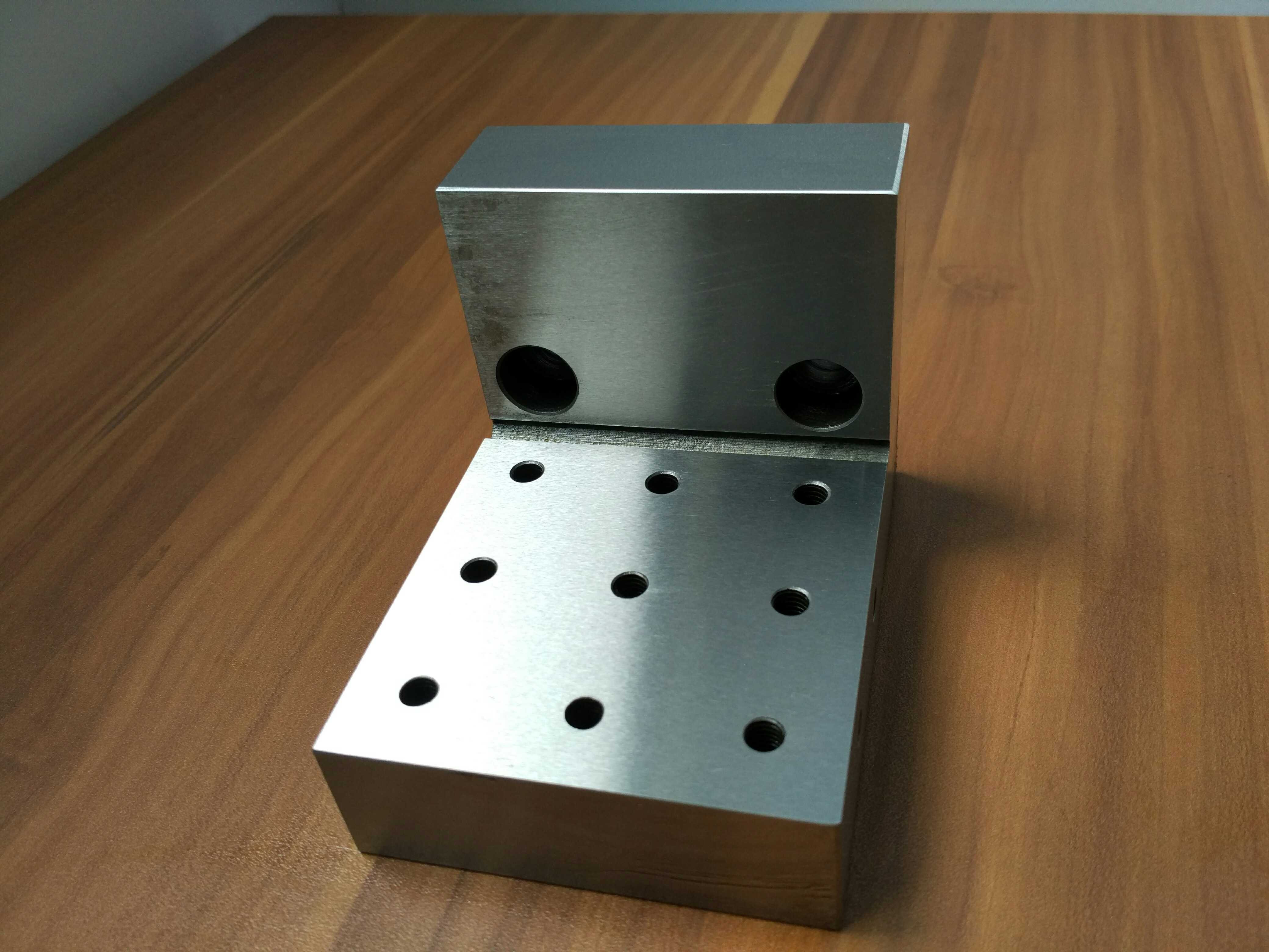 High-precision right-angle bending plate verticality inspection tool right-angle plate verticality plate 90 degree plate