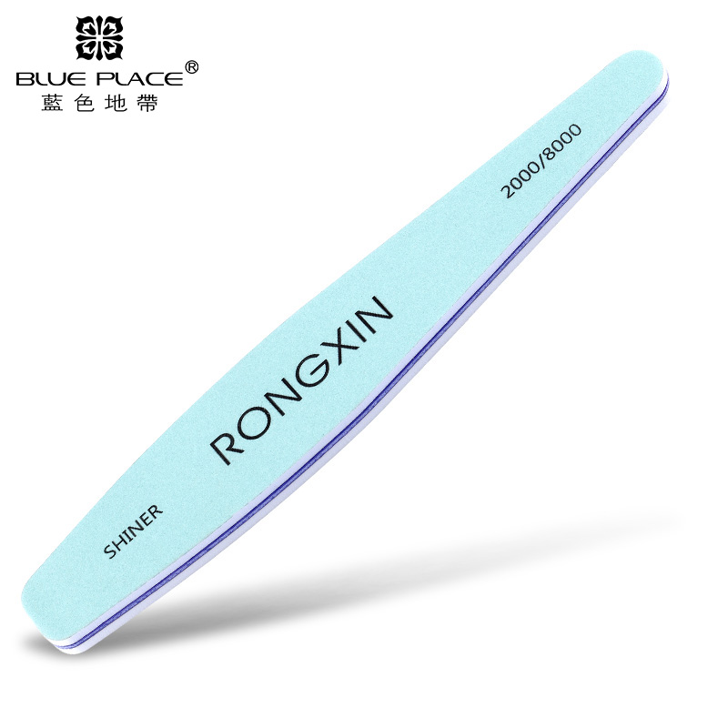 美甲工具批发菱形抛光条双面指甲挫搓条增亮打蜡抛光打磨两用搓条