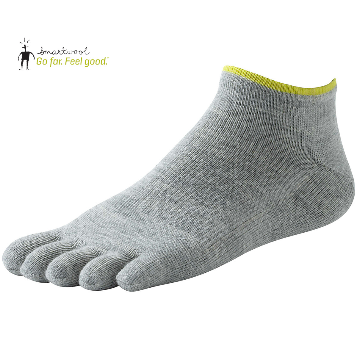 SMARTWOOL 男女款户外春夏运动短筒五指袜-SW490