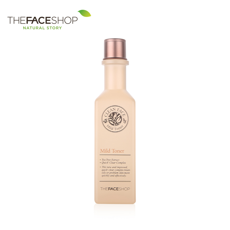 The Face Shop 柔肤水 清颜温和爽肤水 补水锁水 控油保湿 韩国