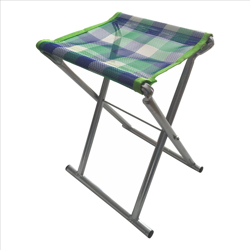 Folding Steel Pipe Stool Fishing Stool Leisure Chair Fishing Chair Children's Chair Children's Stool