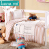 Rona bông mẫu giáo quilt ba mảnh thiết lập với lõi giường nap trẻ em giường kit quilt quilt sáu mảnh Bộ đồ giường trẻ em