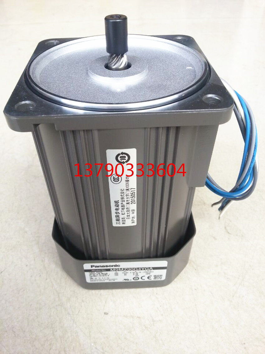 Panasonic 90W three phase 200V motor M9MZ90G4YGA Panasonic 90W motor M9MZ90G4YGA spot