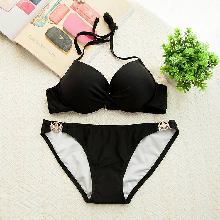 German Original Single Lucky Stars Bikini Two-piece Swimsuit Gilded Compass Bikini Spa Swimsuit Holiday Swimsuit