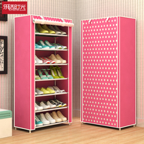 Length 60 Width 30 Height 126 160 Simple Cloth Shoe Cabinet 7 9 Layers No Zipper Roller Shutter Dormitory Dustproof Storage Shoe Shelf