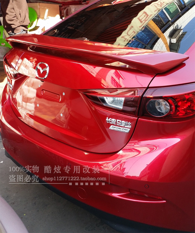14 Models of Mazda 3 Axela Rear Spoiler, M6 Mazda 6 Atenza Dedicated Modified Clip-On Spoiler Without Drilling