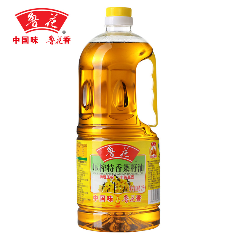 【天猫超市】鲁花特香菜籽油2L 非转基因物理压榨食用油 健康食品