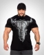 Brother Sports thun Slim Thể thao Bóng rổ Áo thun mỏng Thở Quần áo Cơ bắp Đàn ông Vòng eo Cổ ngắn Tay áo