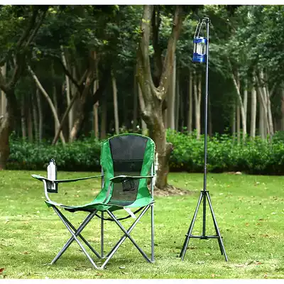 Light equipment outdoor lighting fishing camp lamp lighting equipment tripod support lamp quadruple kerosene lamp stand for camping