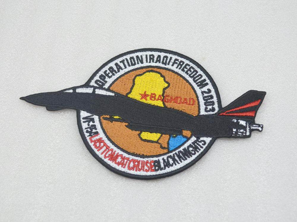VF-154 Black Knights Iraqi Freedom Last Tomcat Cruise Commemorative Badge