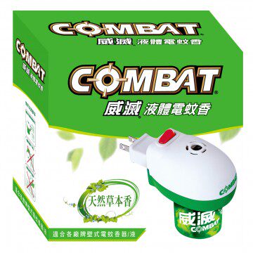 台湾官网直邮进口威灭 灭蚊队电蚊香器+液体补充瓶 36ml-天然草本