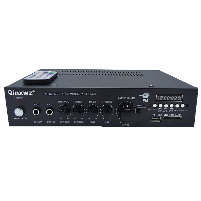 The fixed-block amplifier with radio fixed-pressure amplifier ceiling ceiling speaker conference broadcast background music