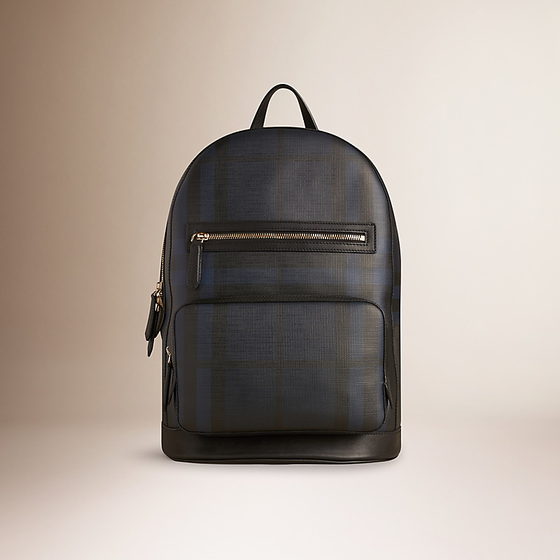 BURBERRY/博柏利小号烟熏格纹双肩包  39962131