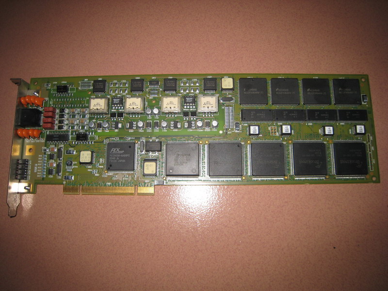 Original dress brooktrout tr114 up4l 4 wire fax card TR114 P4L spot