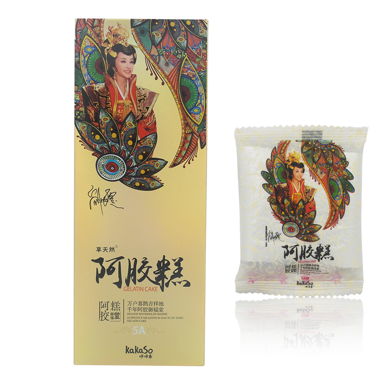 咔咔寿御福堂享天然阿胶糕膏刘晓庆代言5A级山东东阿即食补气血XM