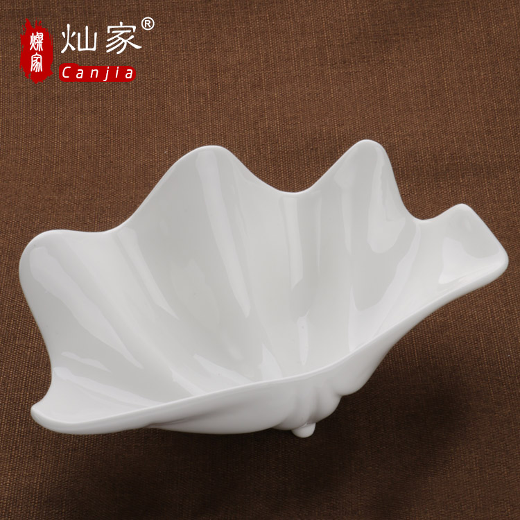 Melamine bowl seafood style ceramic bowl of a bowl of Marine shells tableware salad bowl western - style snack bowl bowl