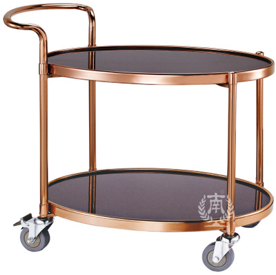 South star hotel wine water caravan mobile delivery dining car Double European-style service car trolley cake cart