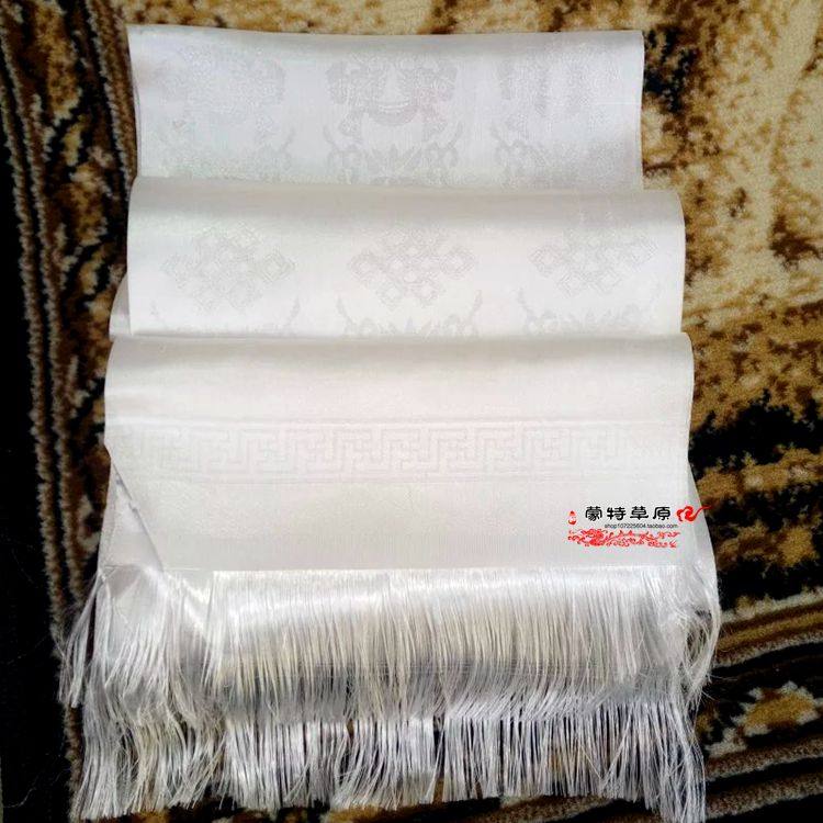 Hada Wholesale Eight Treasures Hada White Hada Mongolian Tibetan Hada Ethnic Supplies Gift Instruments Hada