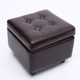 European shoe changing stool can store small stool solid wood low stool modern square leather sofa stool home storage stool