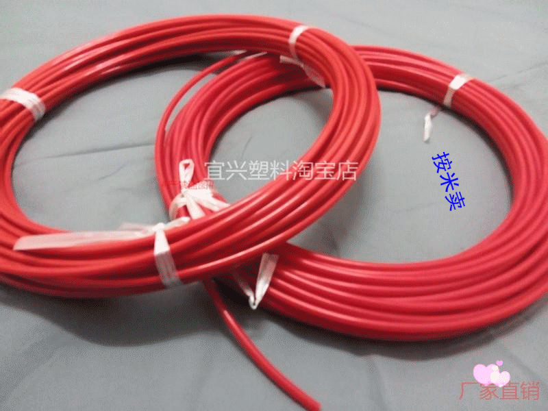 Fire detection pipe Fire fighting pipe Fire extinguishing equipment Fire detection pipe Fire extinguisher pipe Red fire detection pipe 6*4mm