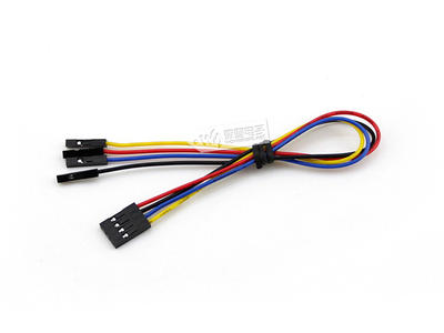 Waveshare DuPont cable Loose 4-pin to Custom Adapter cable