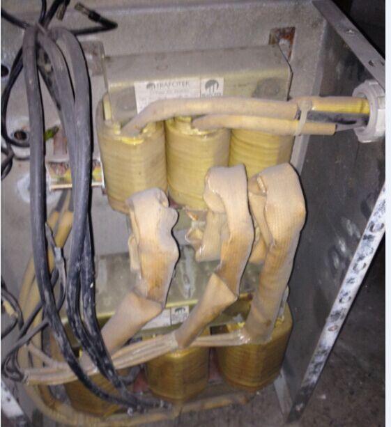 Through Force Elevator Finnish Televo AC Reactor 3KU114 114 3-Phase AC-Reactor