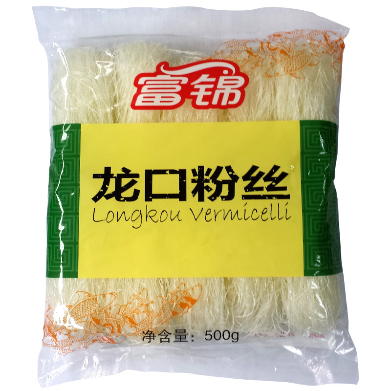 【天猫超市】富锦龙口粉丝 500g 优质选材，口感顺滑，浓浓麦香。