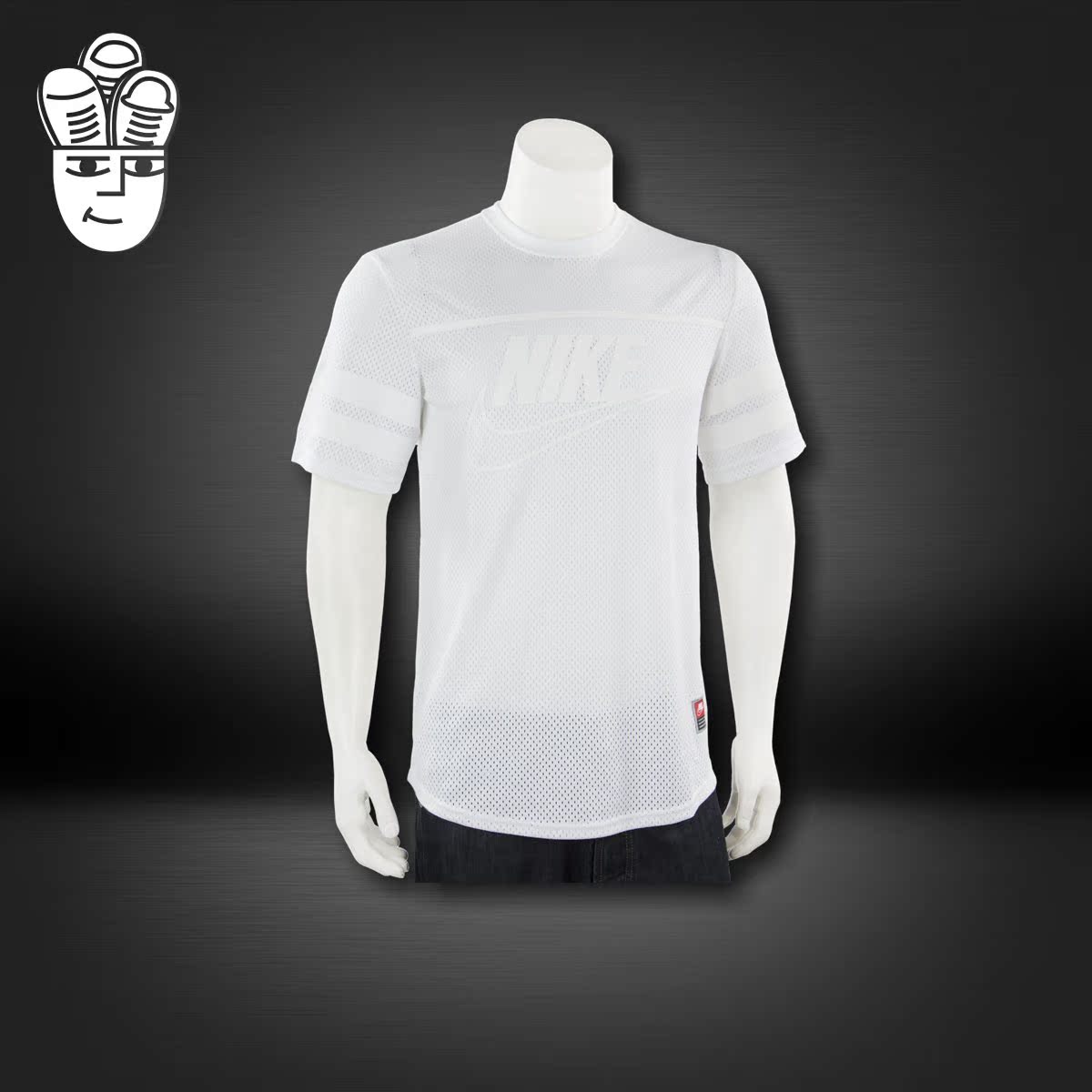 Nike Football Mesh T-Shirt耐克男子运动短袖 T恤  薄款