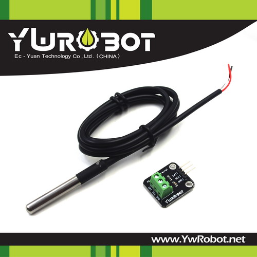 (YwRobot)Arduino electronic building blocks waterproof DS18B20 temperature sensor module kit