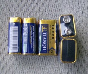 Sky Ball Battery 9V Test Wire Instrument Microphone Microphone Toy Remote Control Infrared Monitor 6F22 Battery