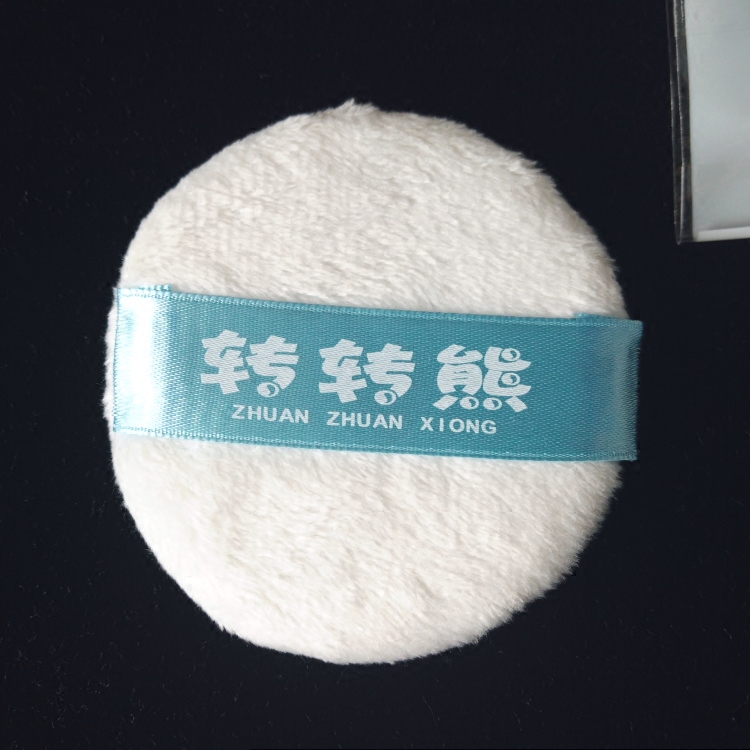 Washable newborn super soft baby puff spare set Plush puff cake diameter 8cm sponge talcum powder puff