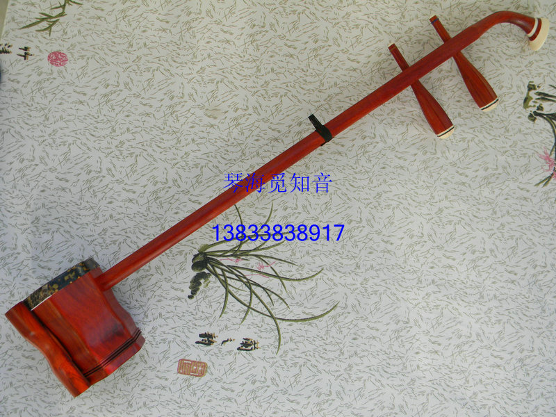 Manufacturer Direct sales Erhu series Red Flowers Pear Two Hu Red Flowers Pear Hexagonal Dihu Giver Box