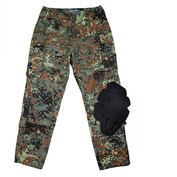 TMC2425-FF outdoor long pants G3 artificial pants Flecktarn homemade retro fabric