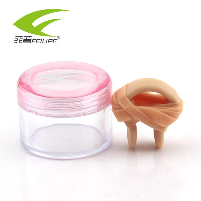 Latex Nose Clip Anti-choking Beige Comfortable Rope Nose Clip Beginner Swimming Accessories