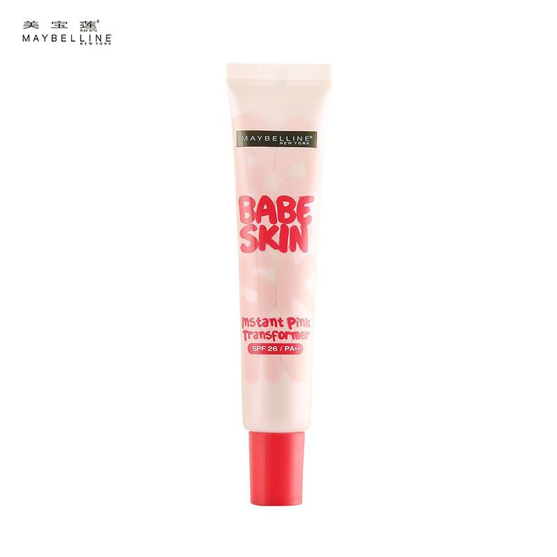 美宝莲宝蓓粉嫩光采蜜乳 SPF26 PA30ml 遮瑕隔离保湿