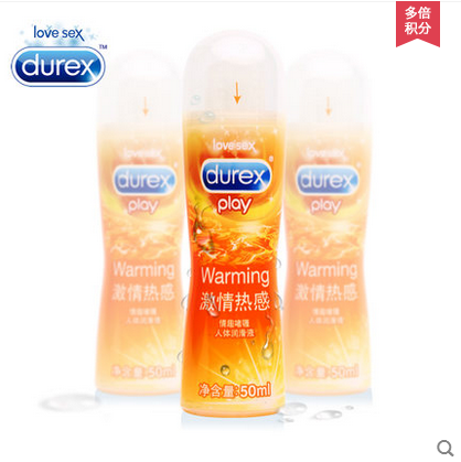 杜蕾斯 激情热感人体润滑剂 男女房事用润滑油成人情趣性用品yd