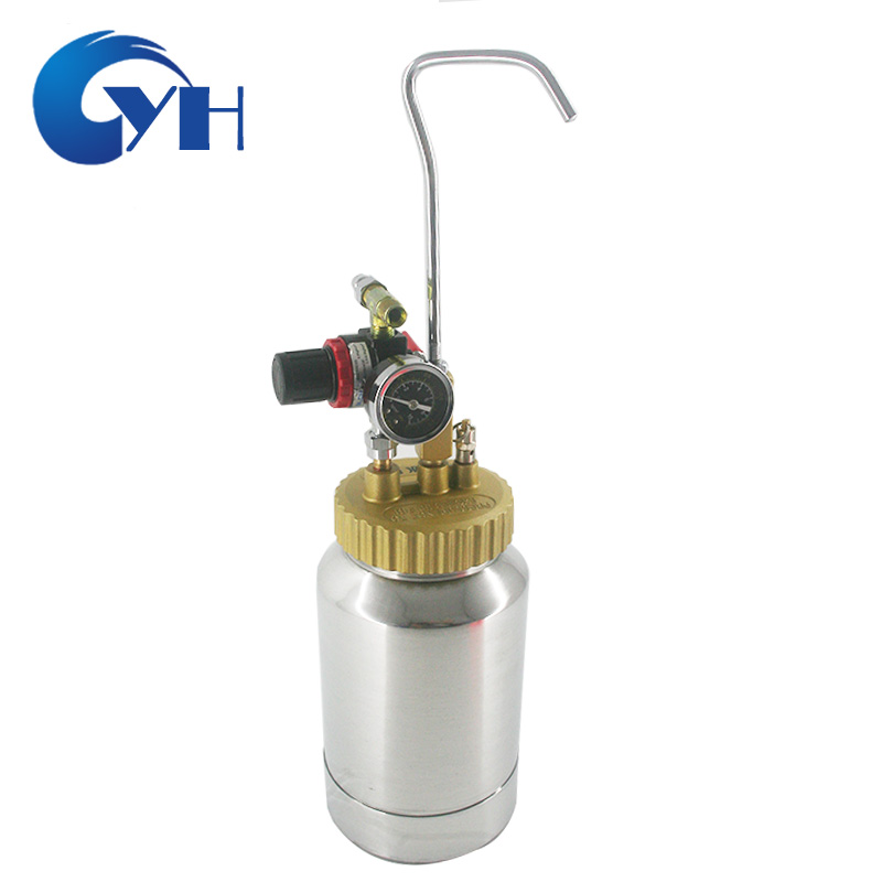 Water Packs New Inflatable Mouth Water Colorful Paint Spray Guns 2 Pot 10 Liters Pressure Barrel Emulsion Paint Spray Gun