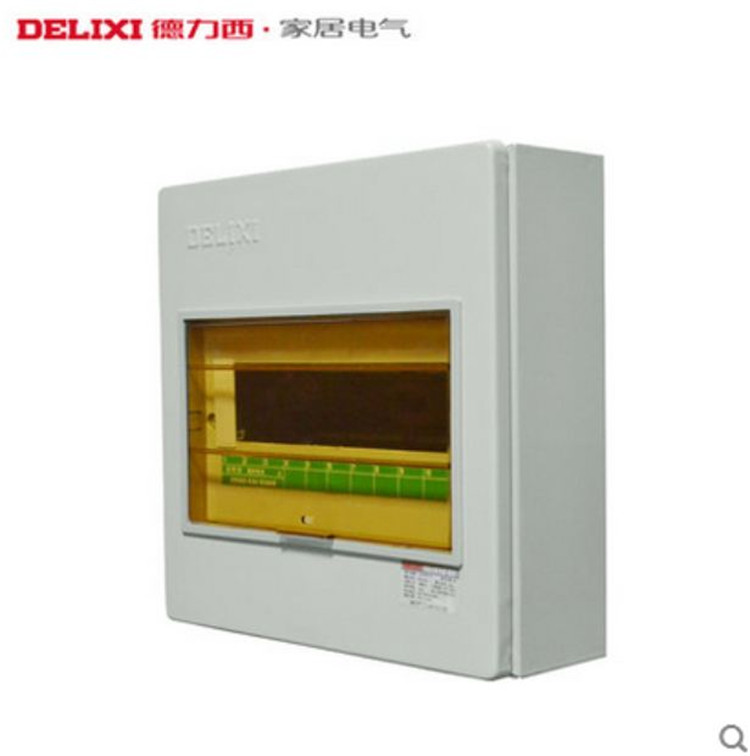 Delixi distribution box circuit box PZ30-4 6 8 10 12 15-circuit Open-mounted Flush-mounted