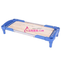 Kindergarten Plastic Wood Board Bed Toddler Bed Nap Bed Midday Bed Children Wood Bed Plastic Bed
