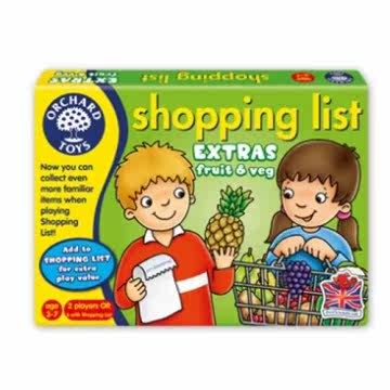 英国【Orchard Toys】幼儿购物配对游戏 shoppin台湾官网直邮进口