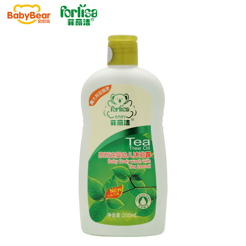 【贝贝熊】菲丽洁 茶树油 婴幼儿健康沐浴露 200ML