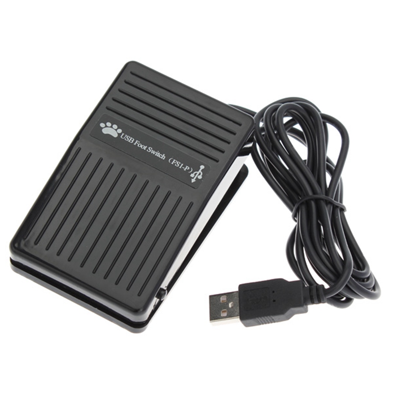 Keyboard Pedal Switch Control USB Foot Switch For HID PC