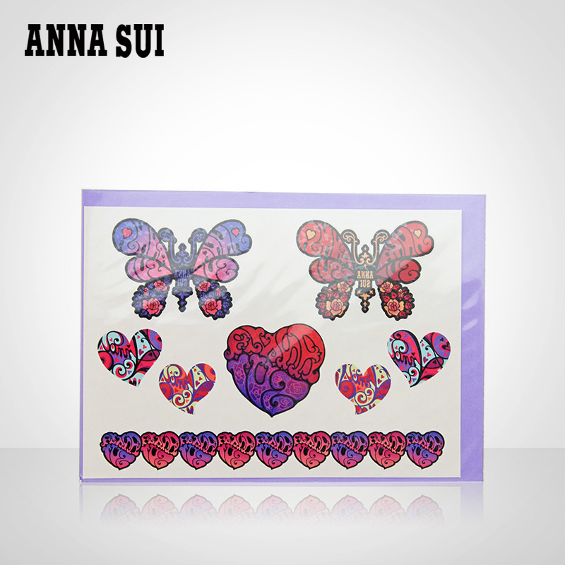 ANNA SUI/安娜苏纹身贴纸003 女防水 一次性图腾 纹身贴纸 正品