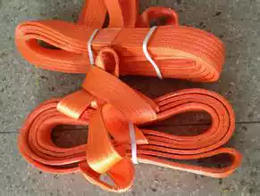 Wear-resistant anti-cut glass sling polyurethane glass sling belt bare bag glass special sling anti-cutting glass sling