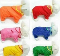 Bobo chó mưa trang trí quần áo Teddy VIP hơn gấu áo mưa nhỏ vừa và lớn chó cưng áo mưa bốn chân quần áo - Quần áo & phụ kiện thú cưng nón cho chó