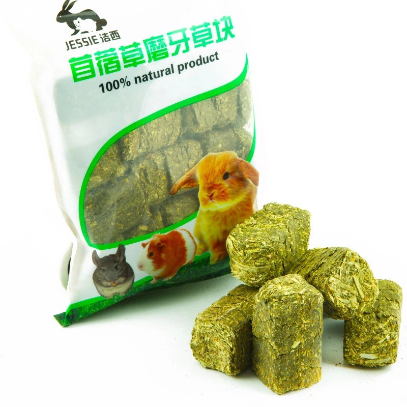 Jesse Molar Grass Brick Alfalfa Molar Grass Block Rabbit Totoro Guinea Pig Pet Molar 500 g