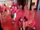 Xiaohe phong cách trẻ em màu đỏ lấp lánh trang phục ngôi sao Trang phục múa núi và trang phục khiêu vũ trẻ em