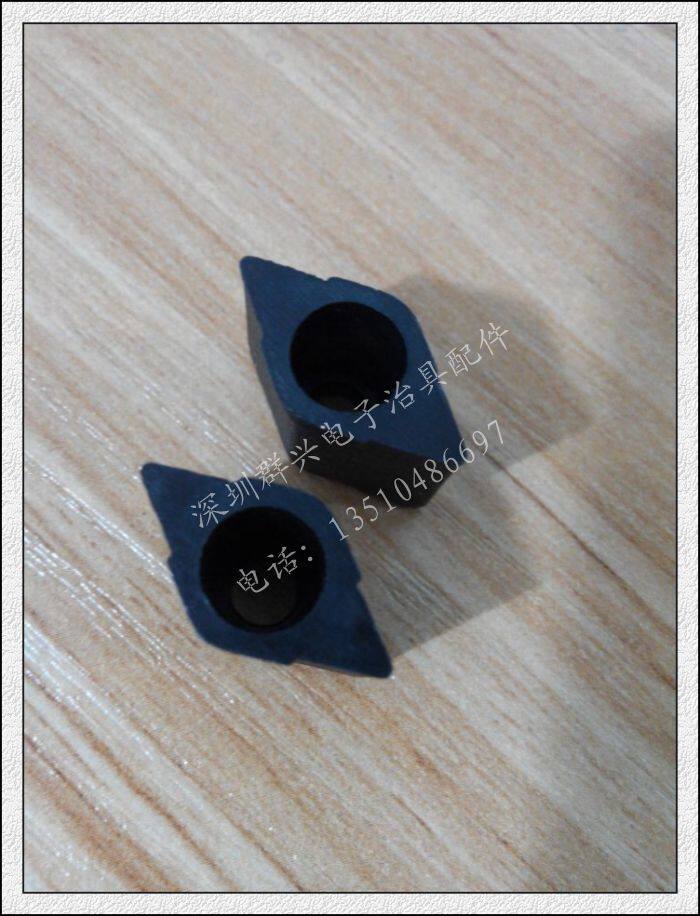 Bilateral diamond press 9# Pressure Bilateral Pressure Accessories Black press 9# Bilateral edge prism button